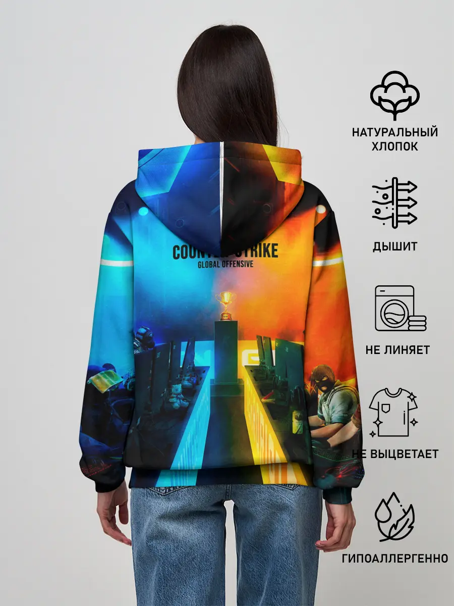 Женское худи / Road to global elite