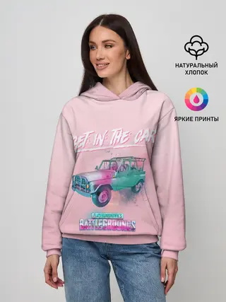 Женское худи / Залазь в тачку!