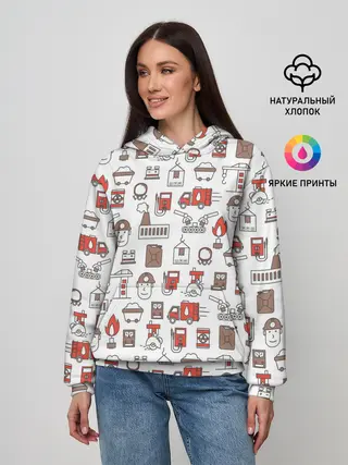 Женское худи / Металлург