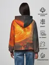 Женское худи / РАДИАЦИОННОЕ СОЛНЦЕ