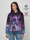 Женское худи / CYBERPUNK 2077 NEON | КИБЕРПАНК НЕОН