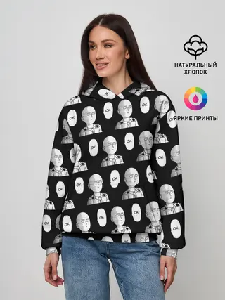 Женское худи / ONE-PUNCH MAN | ВАН ПАНЧ МАН