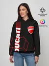 Женское худи / DUCATI / ДУКАТИ / MOTOSPORT