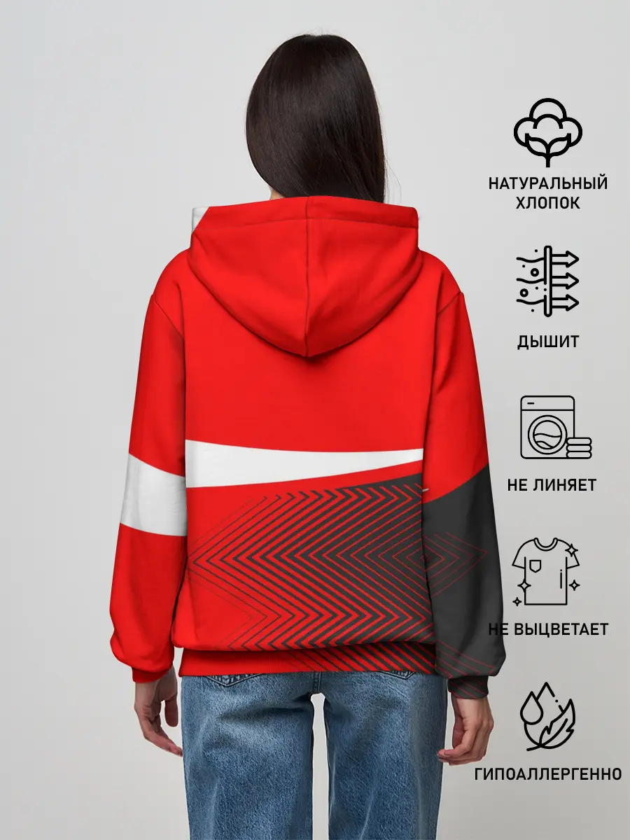 Женское худи / DUCATI / ДУКАТИ / MOTOSPORT