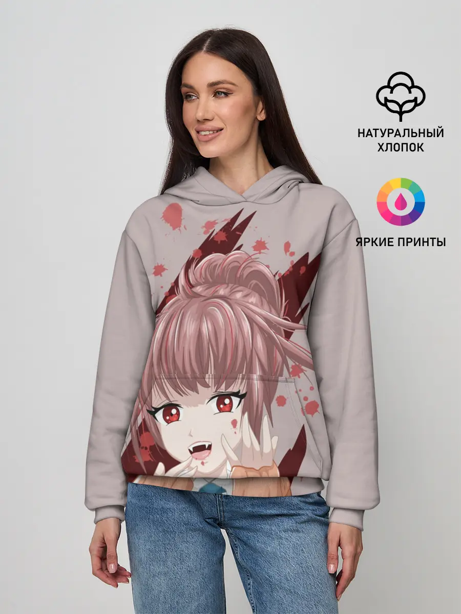 Женское худи / Аниме-вампир