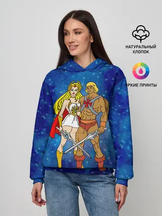 Женское худи / Властелины вселенной, герои
