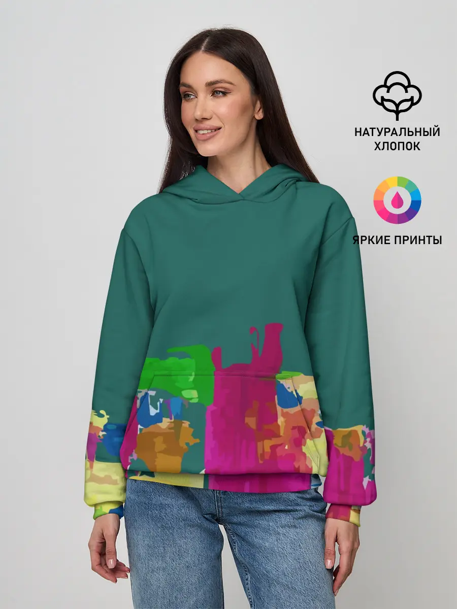 Женское худи / Emerald Music