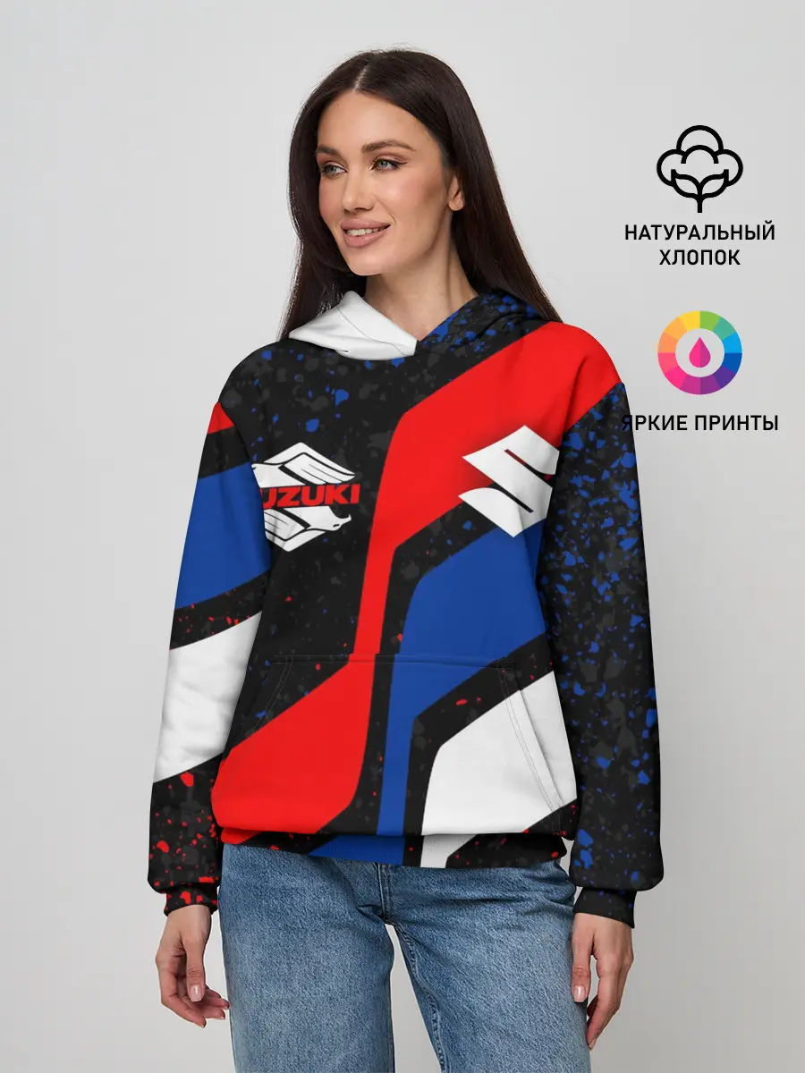 Женское худи / SUZUKI / СУЗУКИ / RACING
