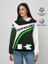 Женское худи / KAWASAKI / КАВАСАКИ / SPORT