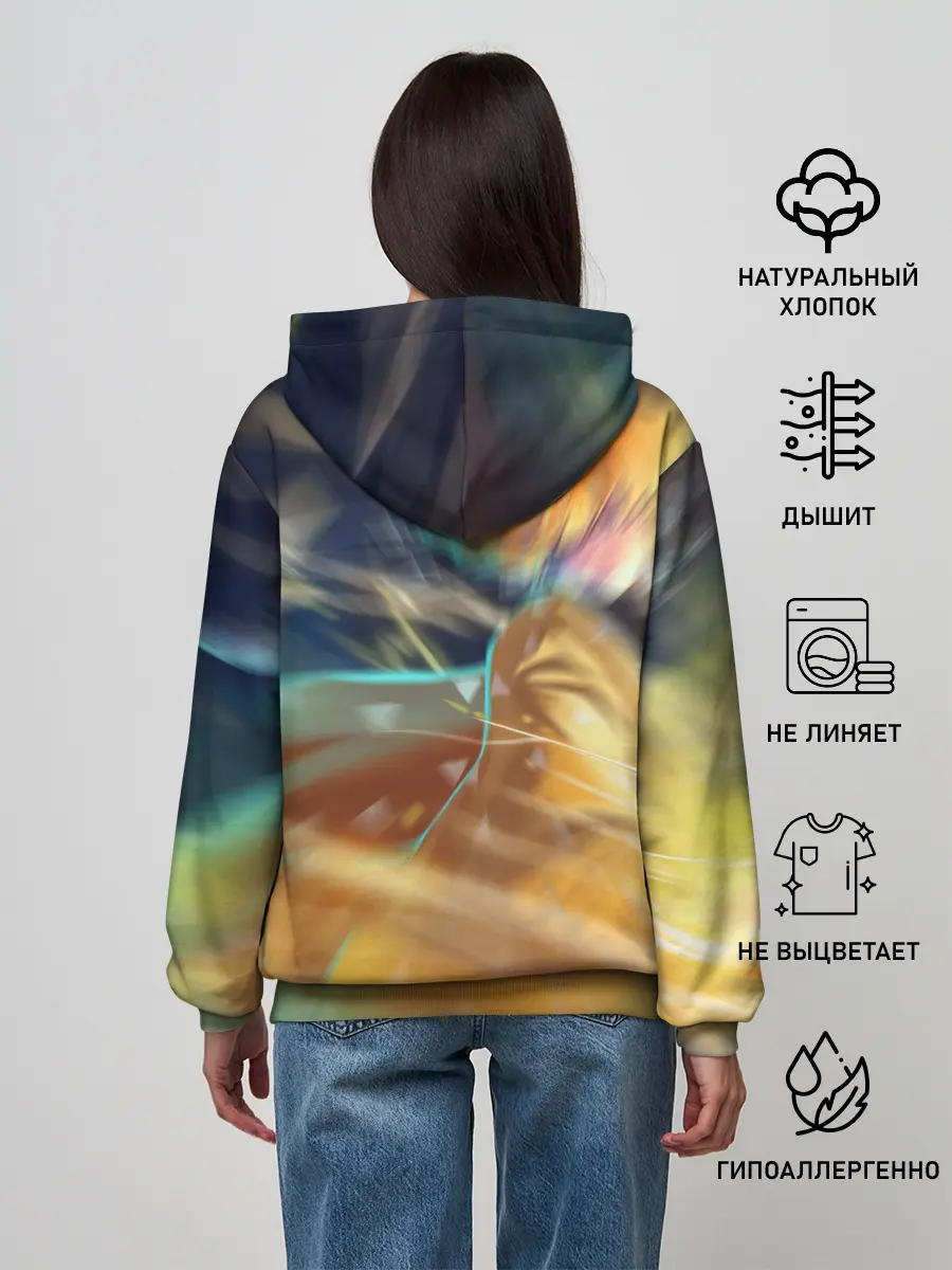 Женское худи / ZENITSU | ЗЕНИТСУ | DEMON SLAYER