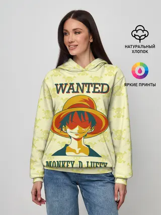 Женское худи / Манки Д. Луффи One Piece