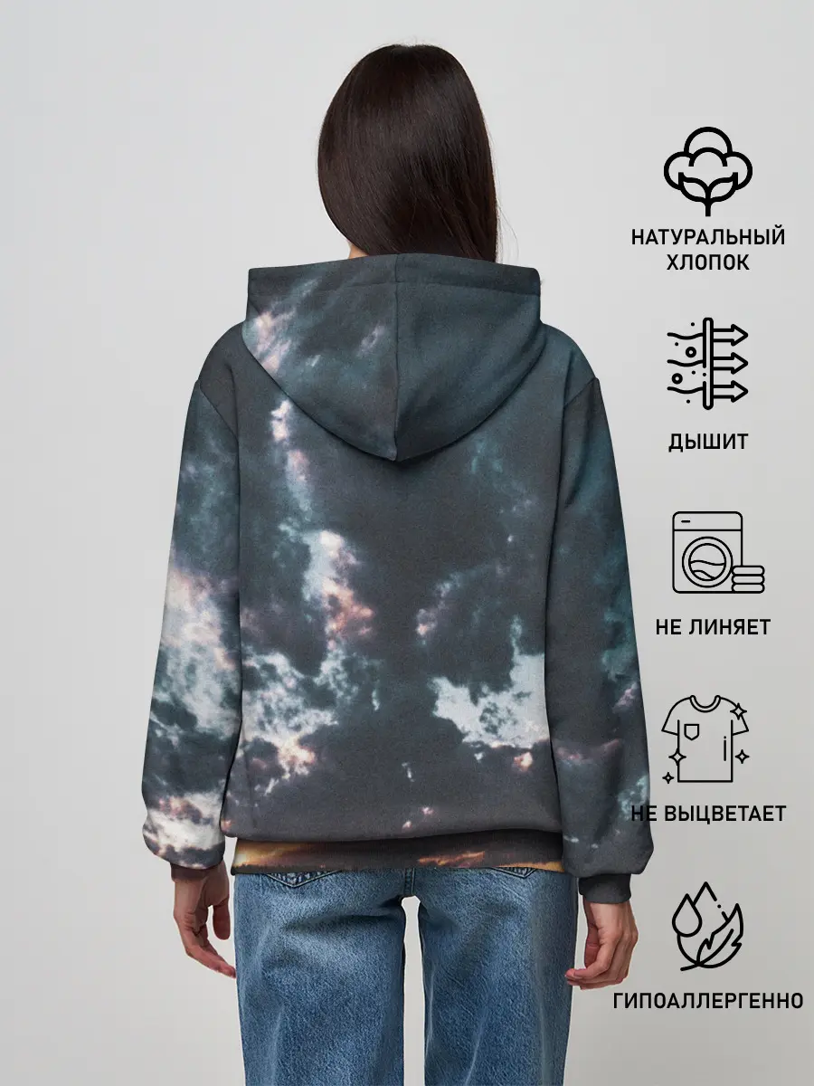 Женское худи / Закат