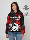 Женское худи / KAWASAKI NINJA / КАВАСАКИ
