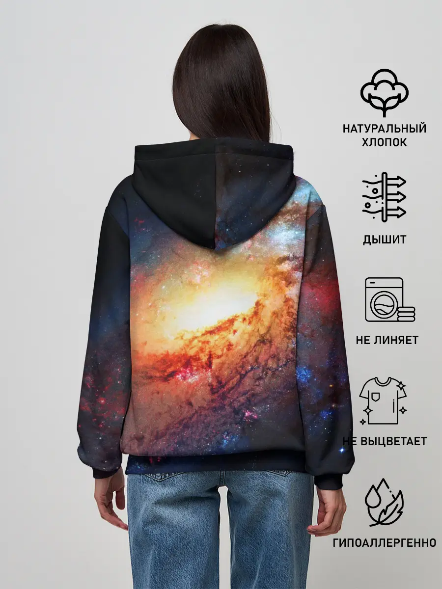 Женское худи / VIRGIN GALACTIC / КОСМОС