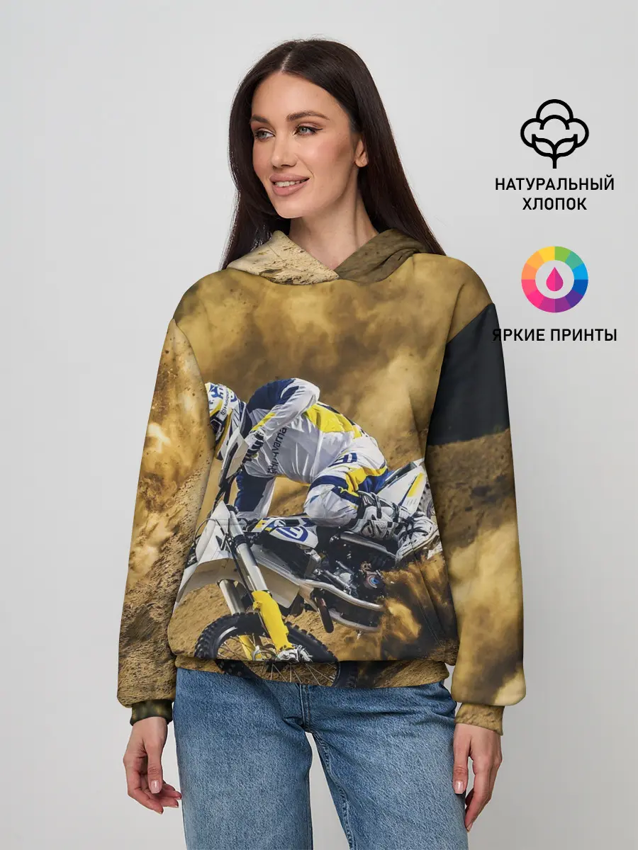 Женское худи / HUSQVARNA / ХУСКВАРНА / SPORT