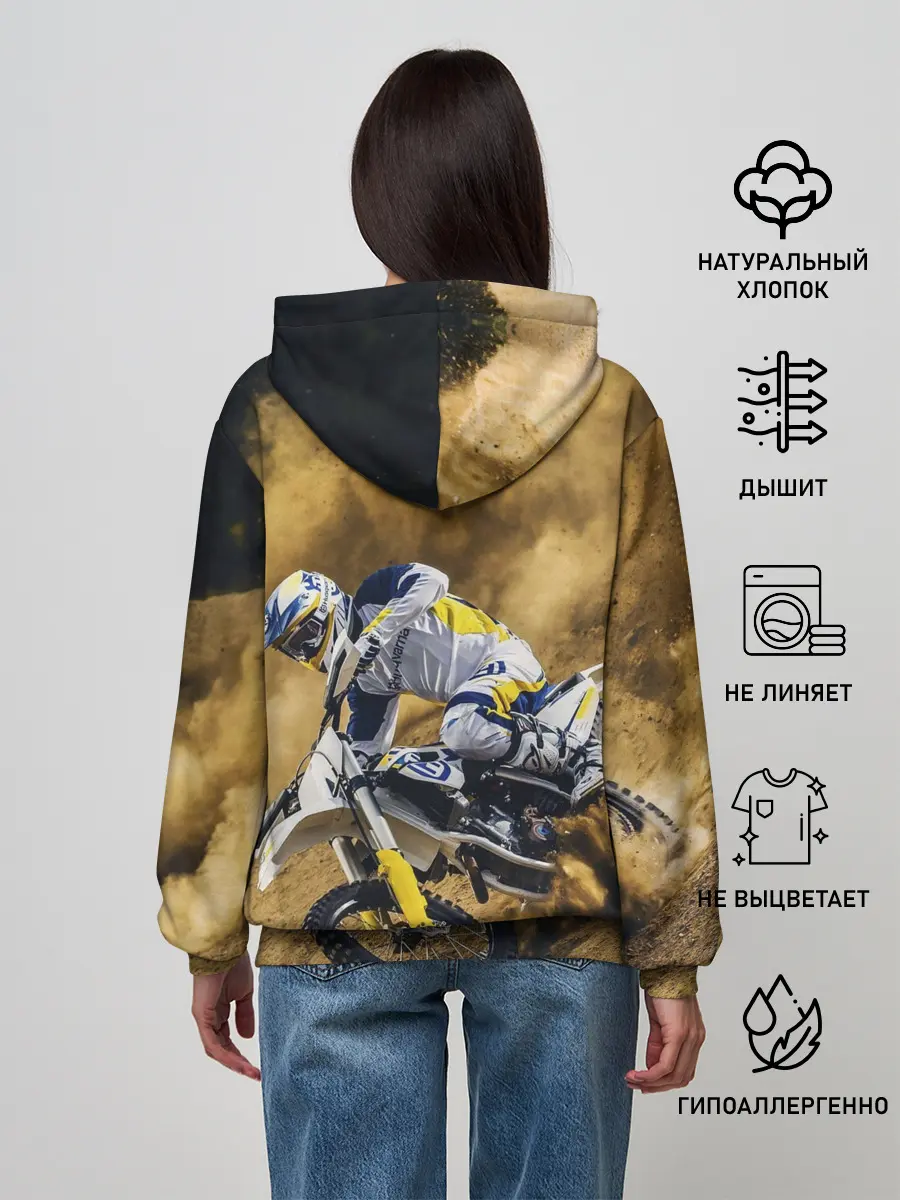 Женское худи / HUSQVARNA / ХУСКВАРНА / SPORT