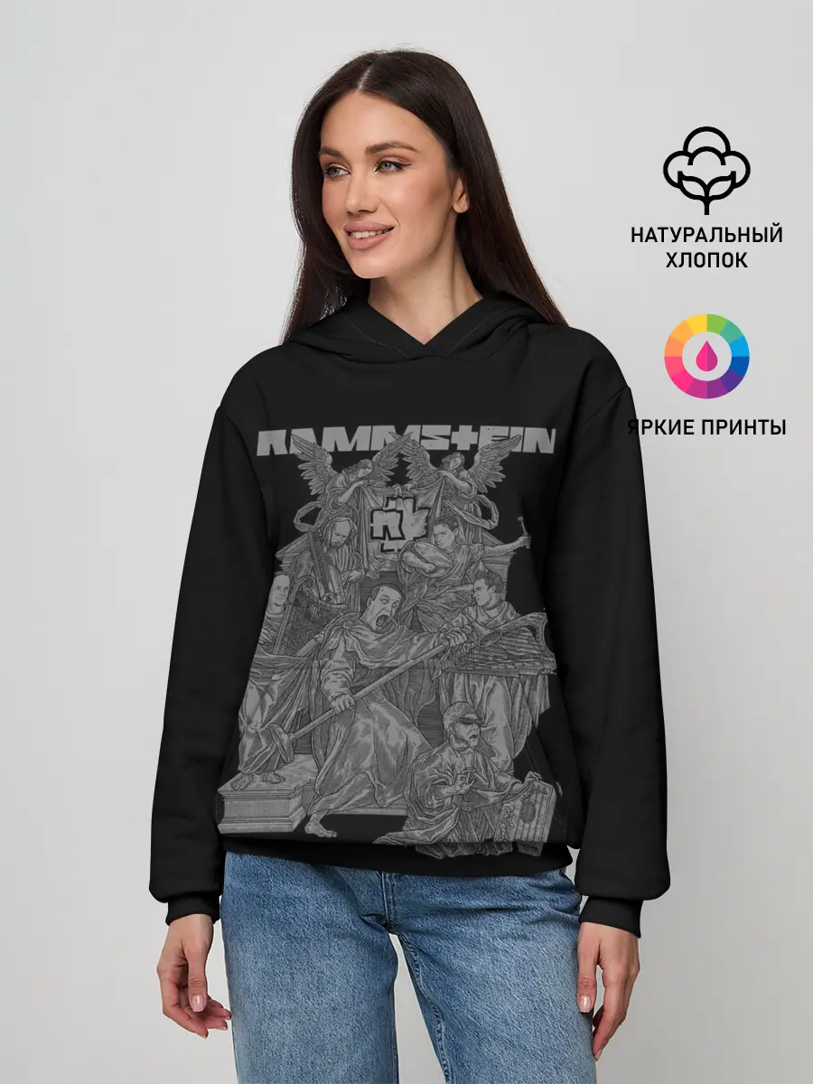 Женское худи / Рамштайн