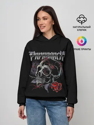 Женское худи / Papa Roach Rose