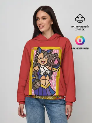 Женское худи / Некоторо. Мозаика