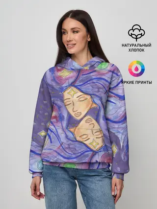 Женское худи / Галактика