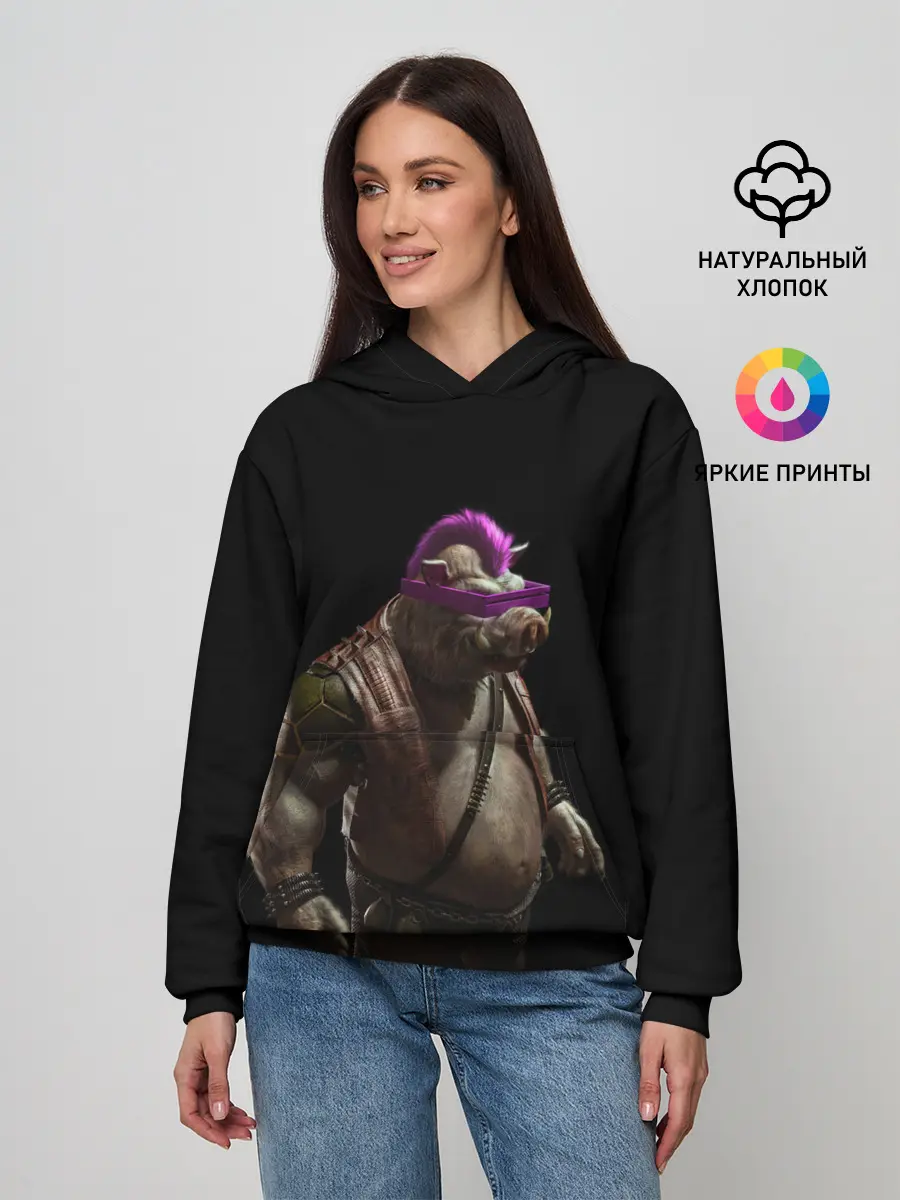 Женское худи / Бибоп | Ninja Turtles