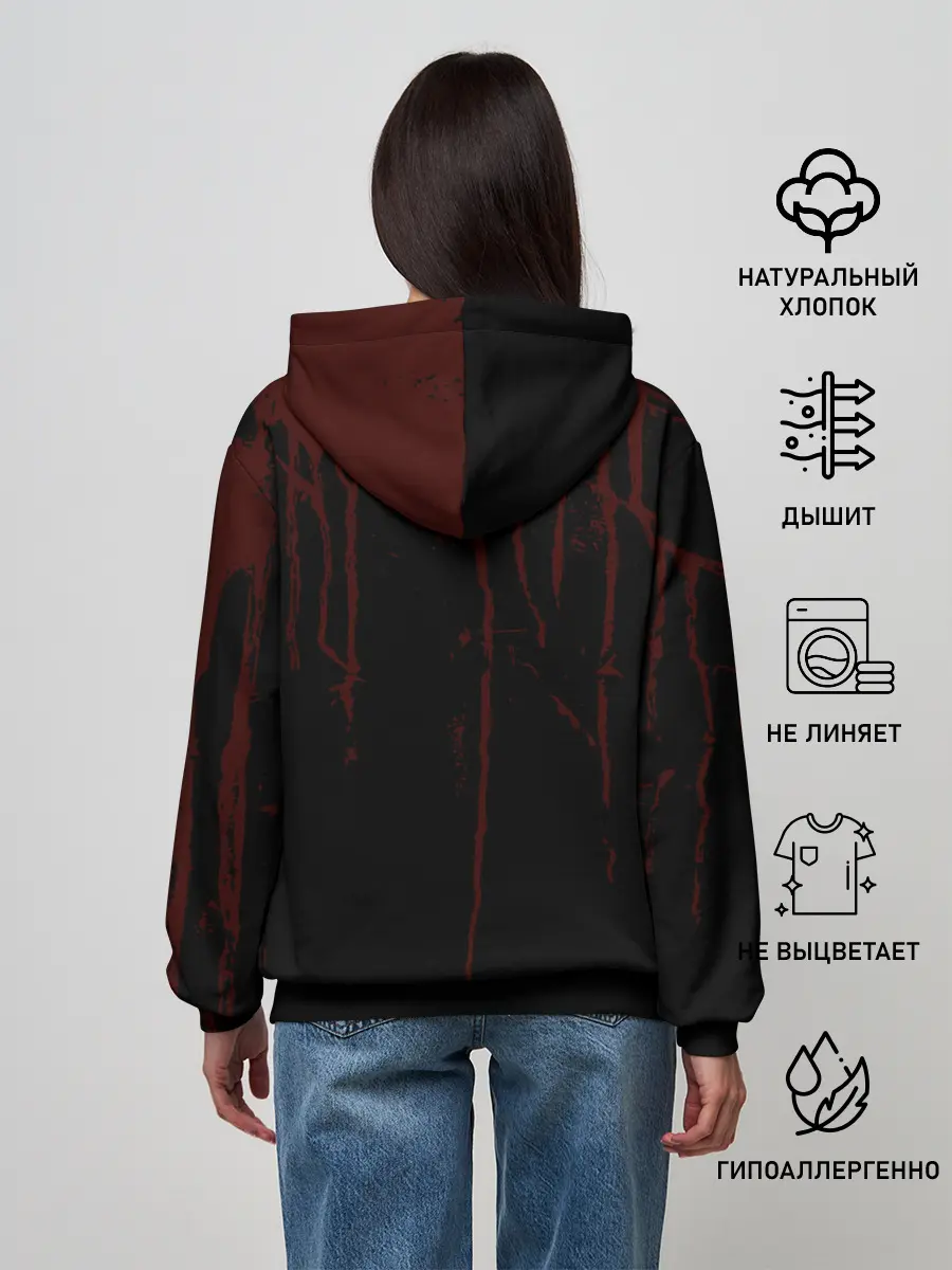 Женское худи / Зоро окровавленный | One Piece