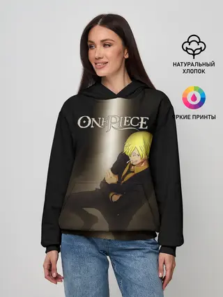 Женское худи / Винсмок Санджи | One Piece. Большой куш