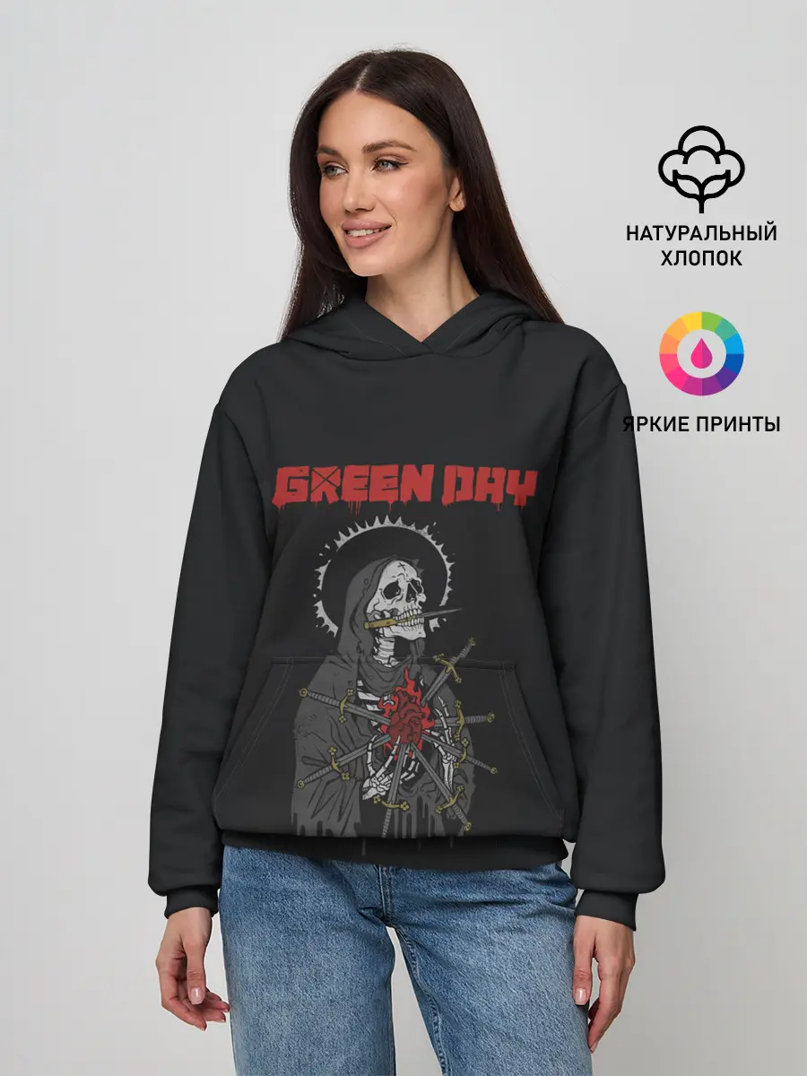 Женское худи / GreenDay | ГринДей | Poster