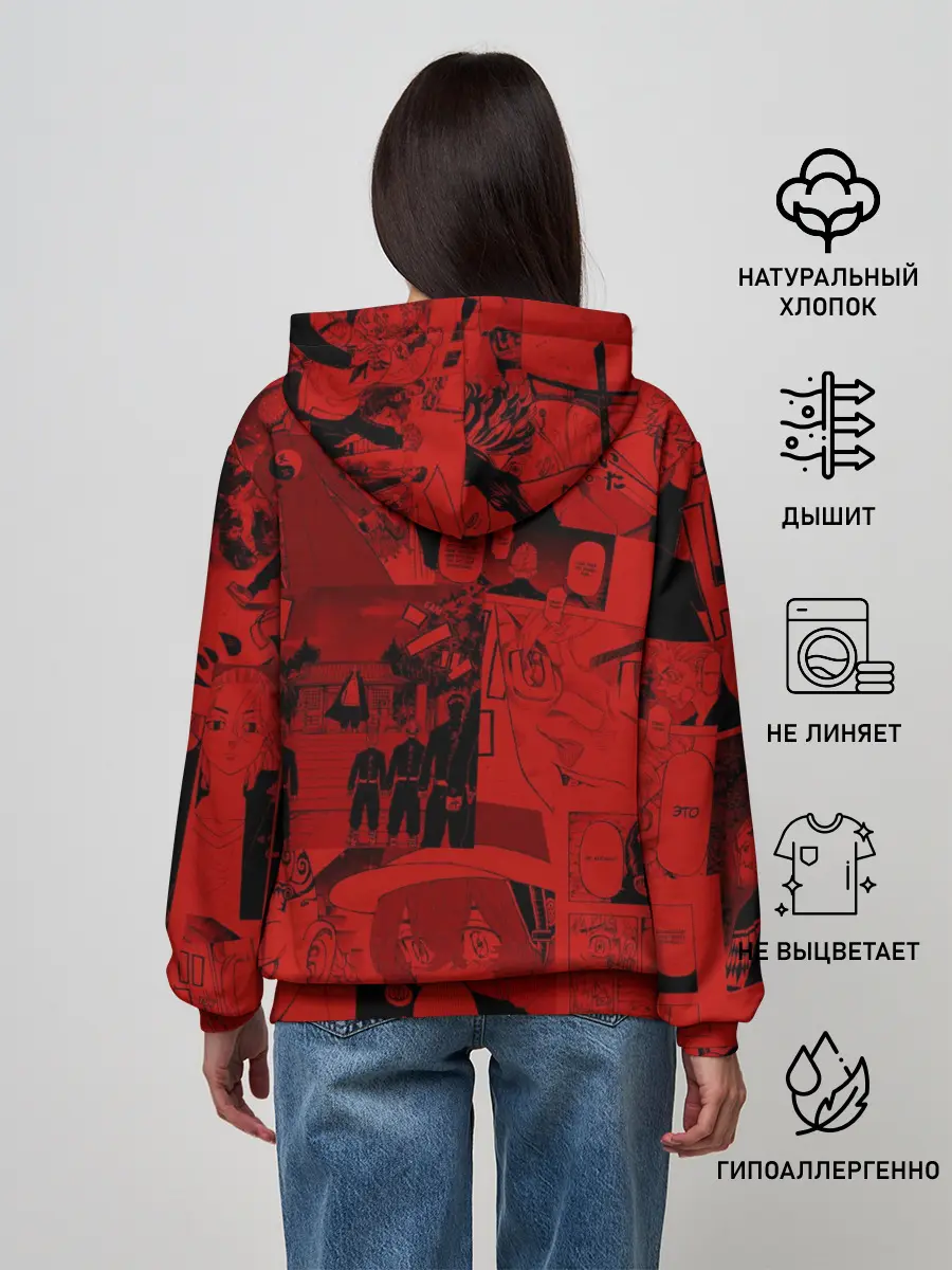 Женское худи / Такемичи Ханагаки