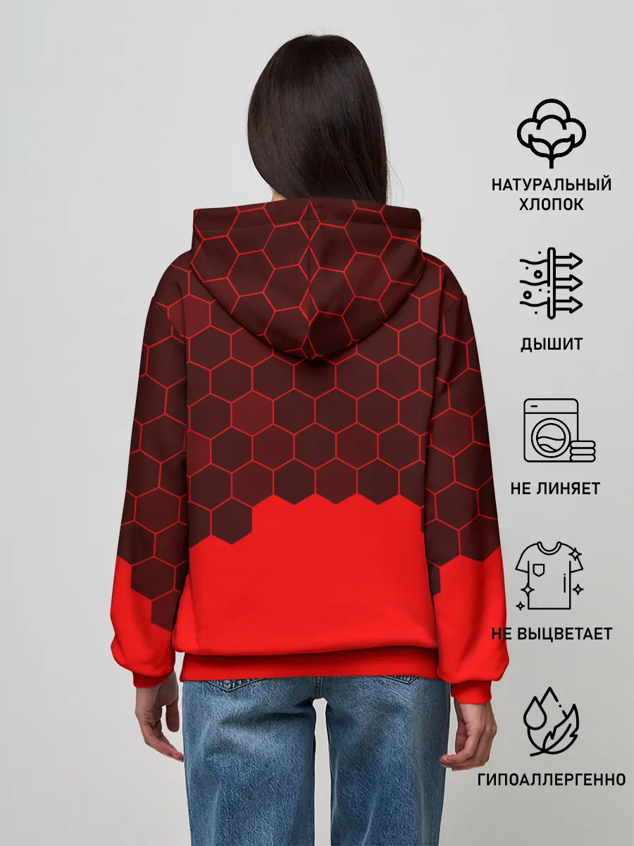 Женское худи / Battlefield 2042 - Hexagon