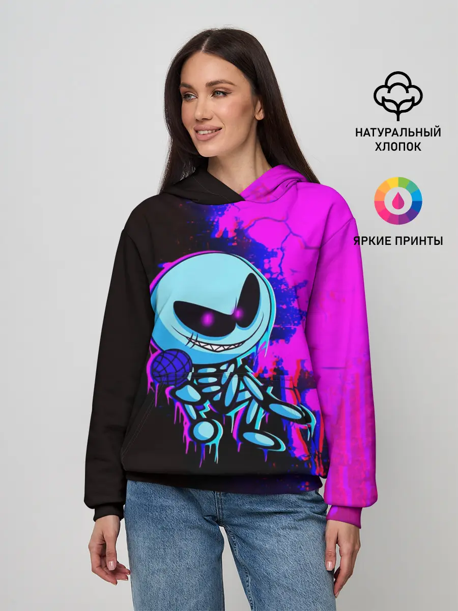 Женское худи / Friday Night Funkin SKID