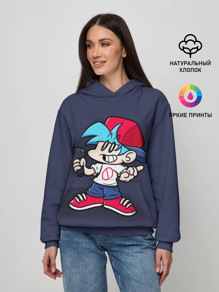 Женское худи / Friday Night Funkin Бойфренд