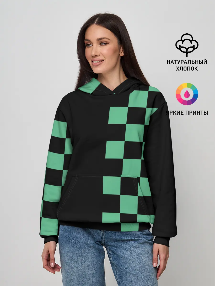 Женское худи / КОСТЮМ TANJIRO KAMADO | ТАНДЖИРО