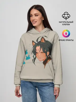 Женское худи / Сяо из Genshin Impact