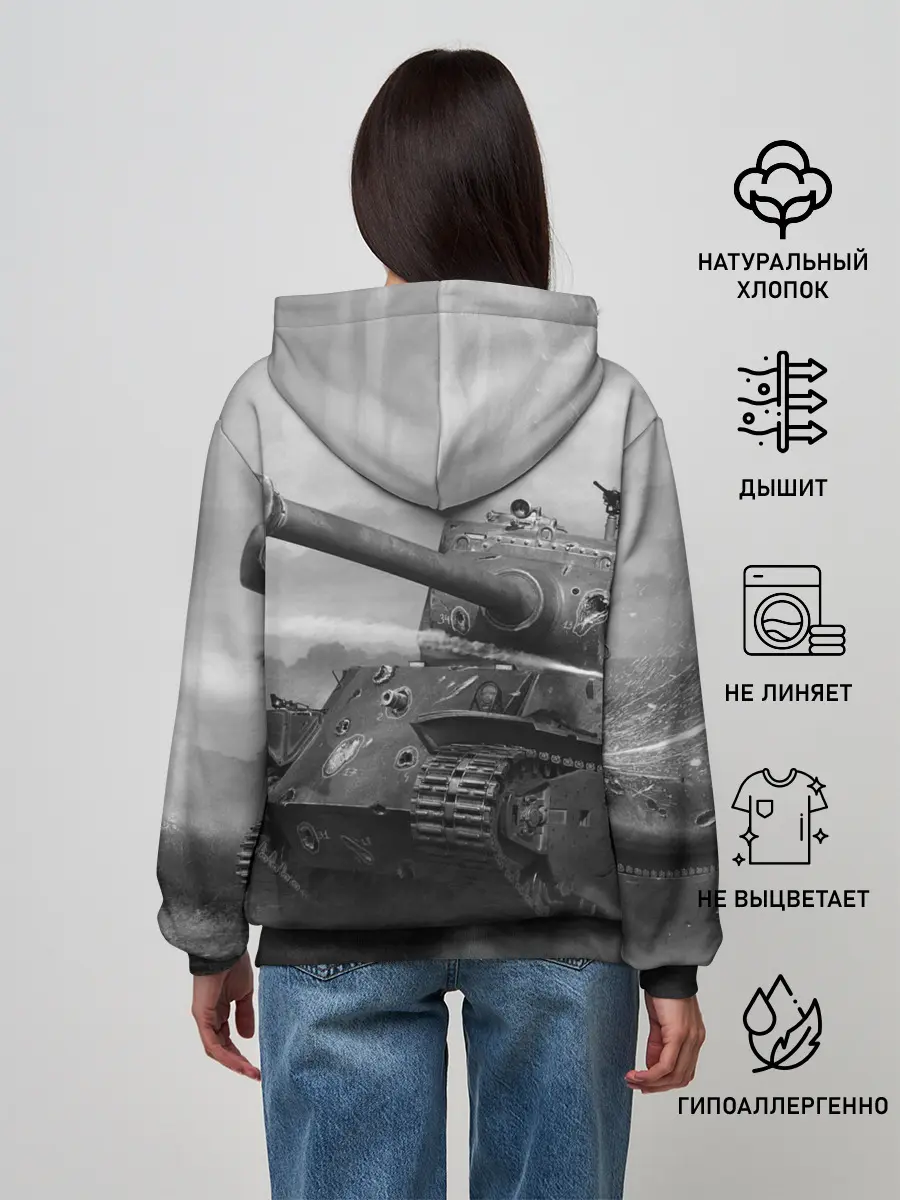 Женское худи / WAR THUNDER / ВАР ТАНДЕР