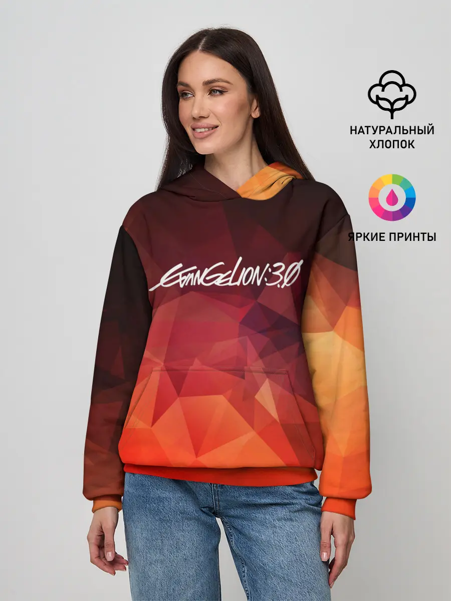 Женское худи / Evangelion 3.0 | Евангелион 3.0