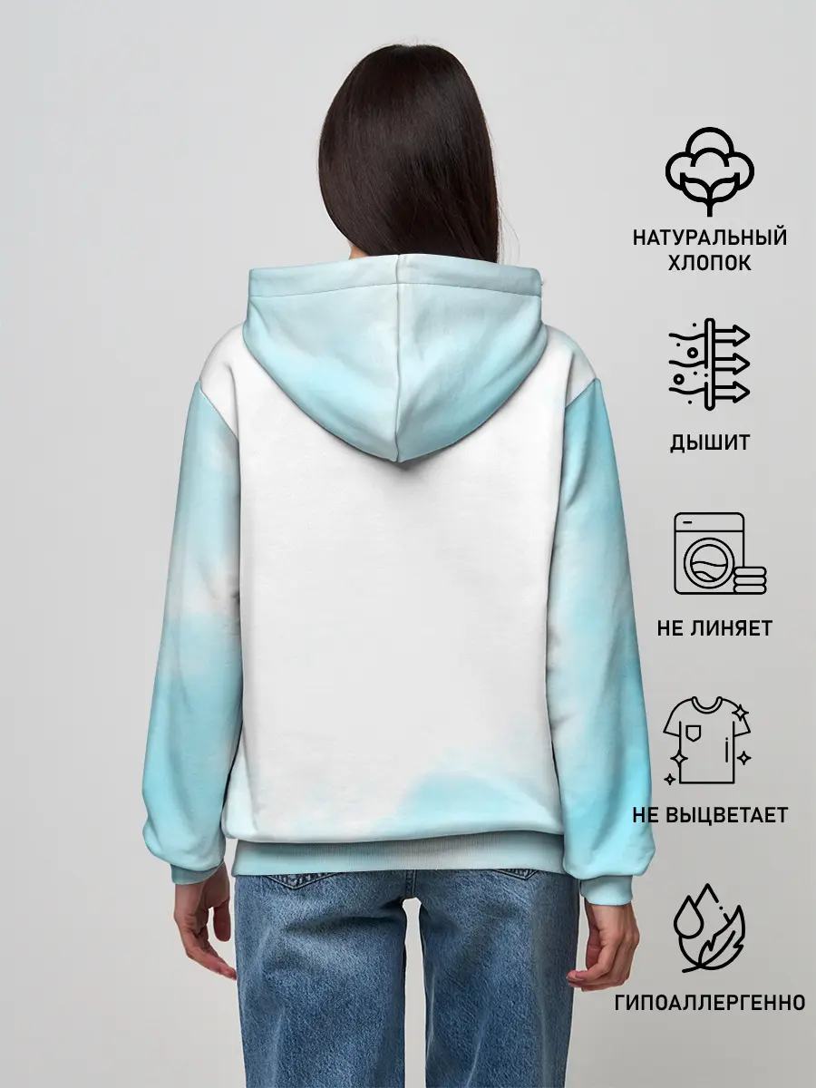 Женское худи / Новый Мир | One Piece. Большой куш