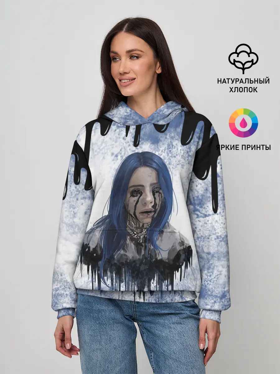 Женское худи / BILLIE EILISH | БИЛЛИ АЙЛИШ