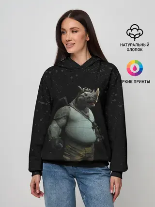 Женское худи / Рокстеди | Черепашки-ниндзя