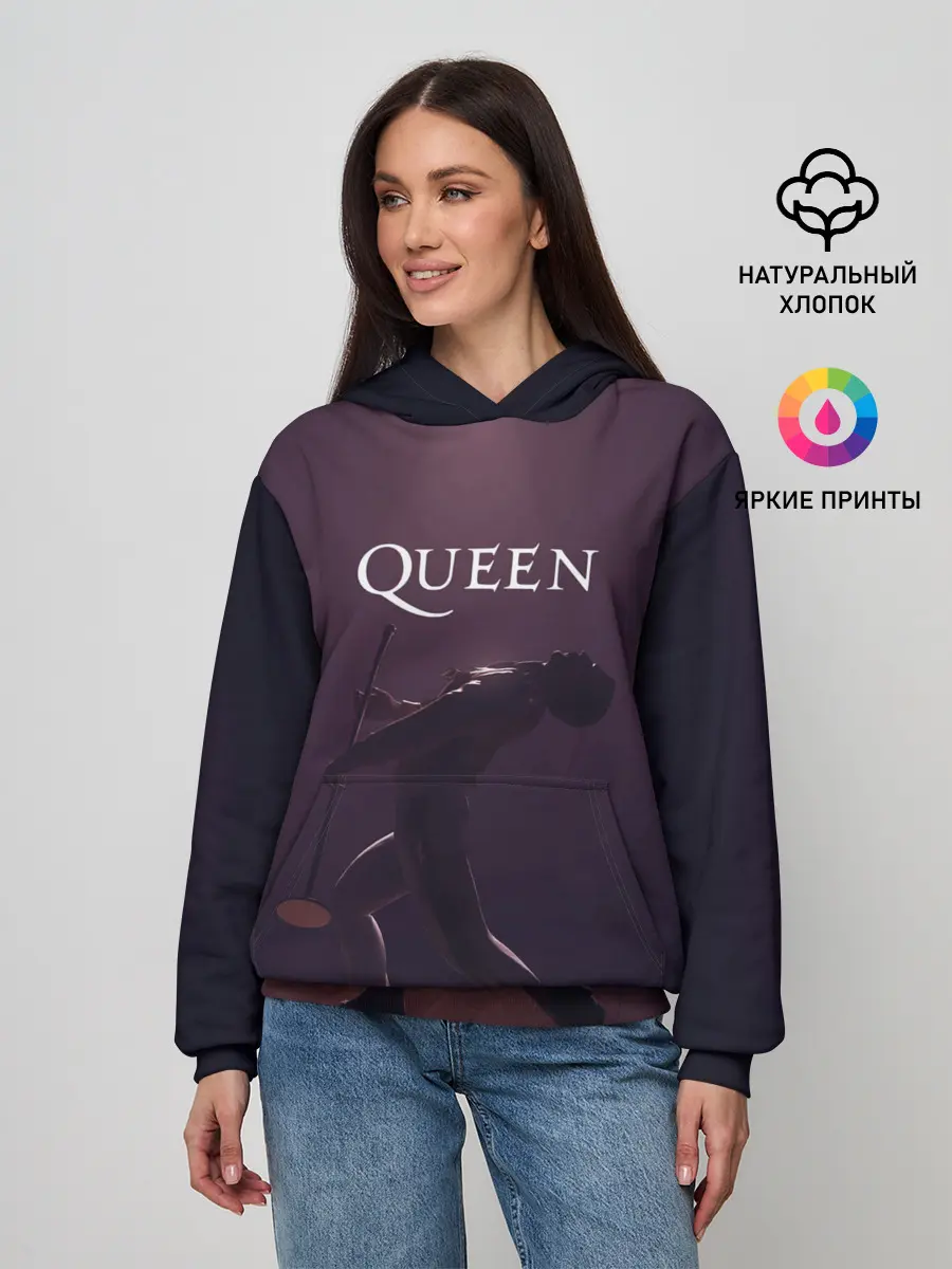 Женское худи / Freddie Mercury | Queen