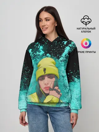 Женское худи / BILLIE EILISH | БИЛЛИ АЙЛИШ