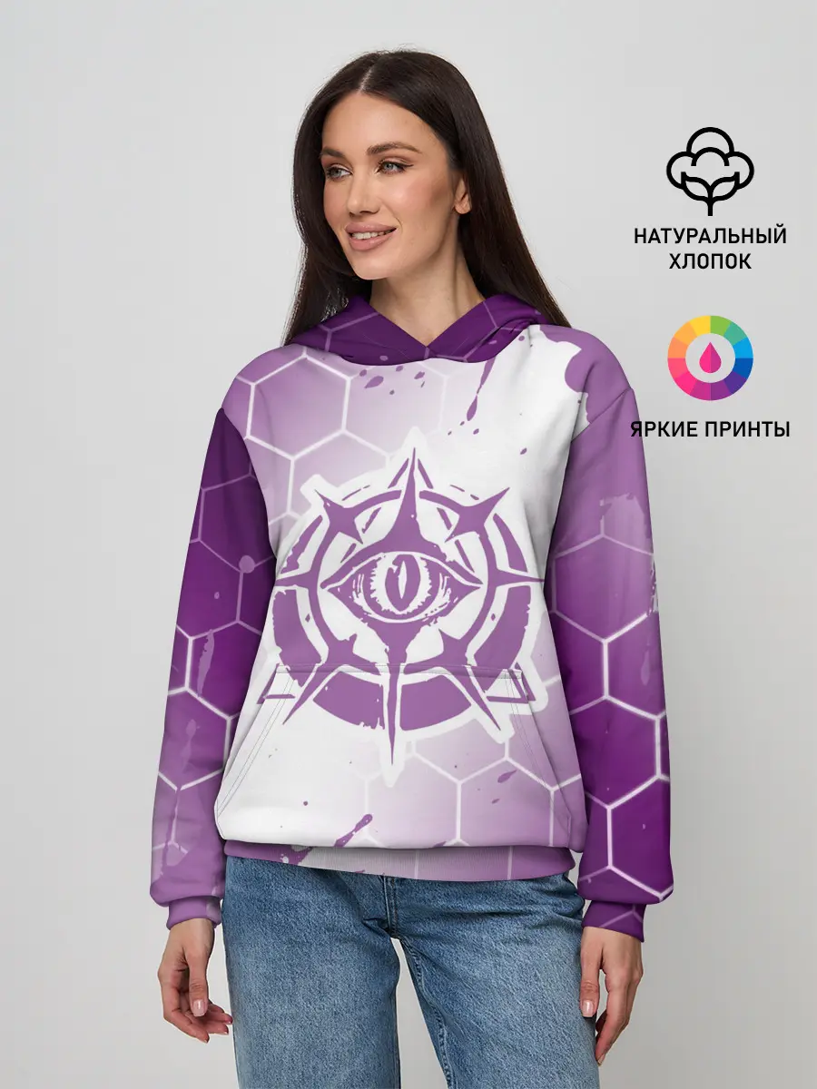 Женское худи / New World - Ковенанты - Краска