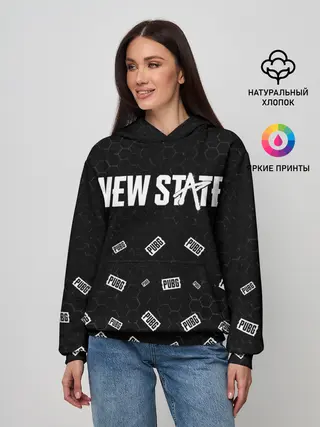 Женское худи / ПАБГ New State - Соты