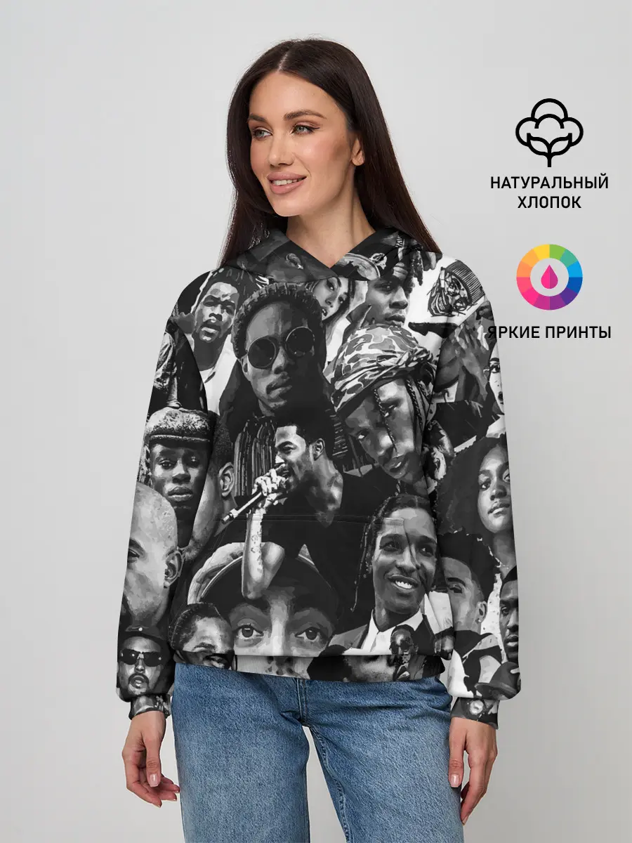 Женское худи / Music Rap allpic