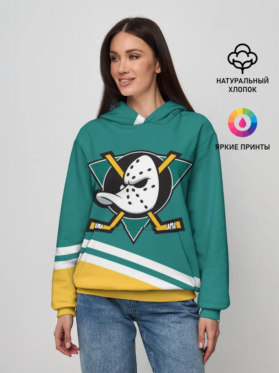 Женское худи / Анахайм Дакс, NHL