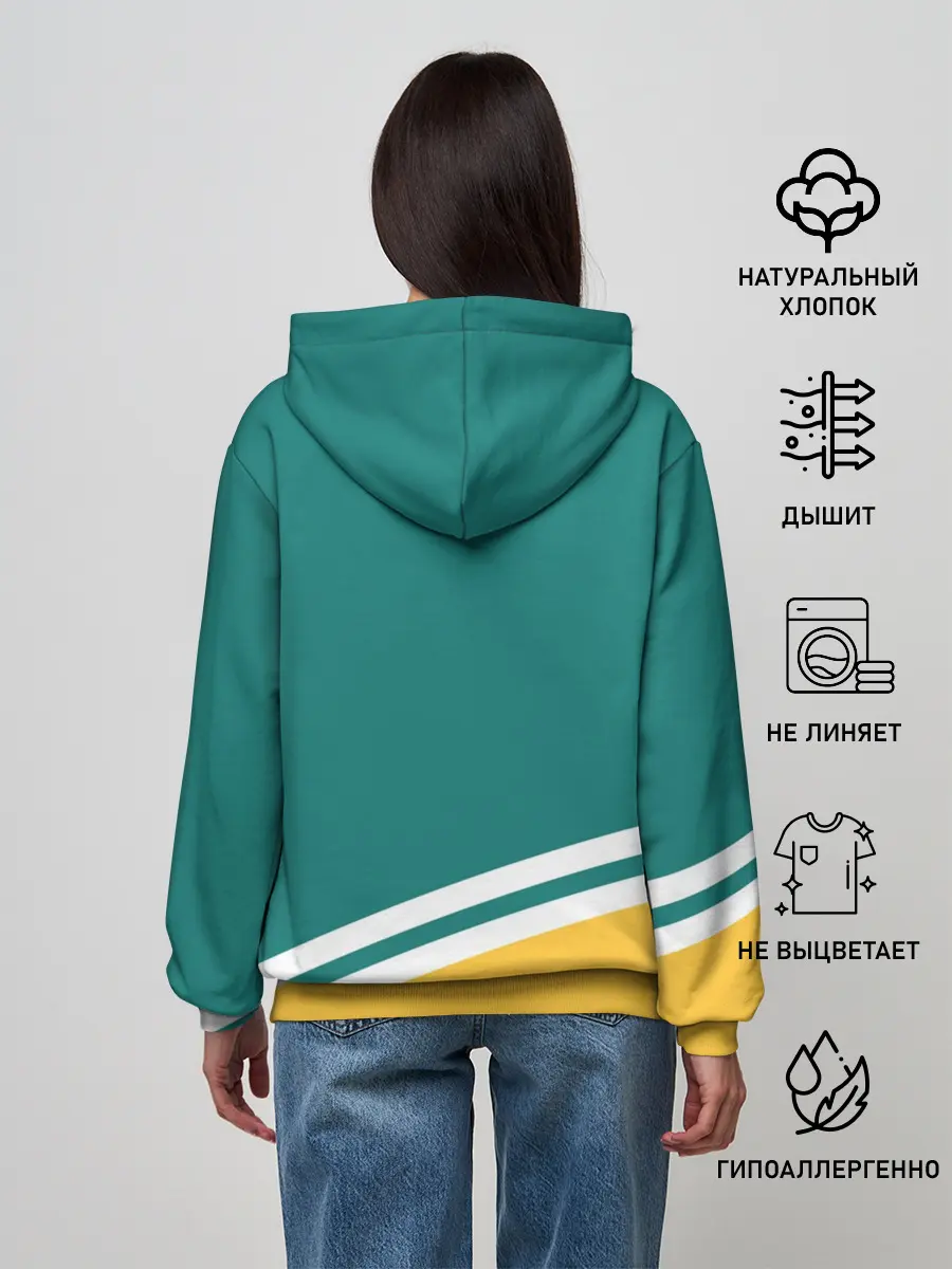 Женское худи / Анахайм Дакс, NHL