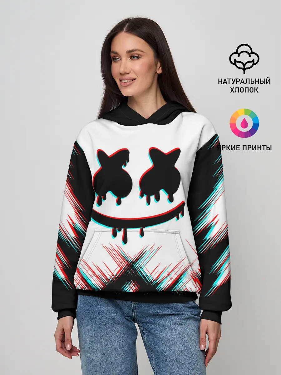 Женское худи / MARSHMELLO HALLOWEEN.