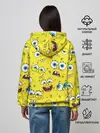 Женское худи / Губка Боб / SpongeBob pattern