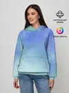 Женское худи / Небесная синева