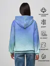 Женское худи / Небесная синева